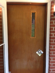 Front Door Before